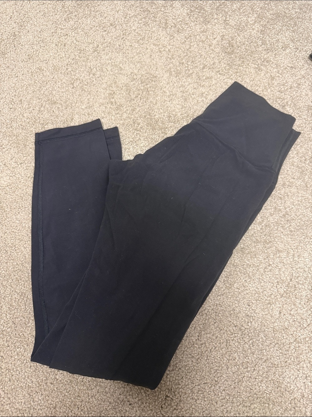 Aritzia Black High-Waist Leggings